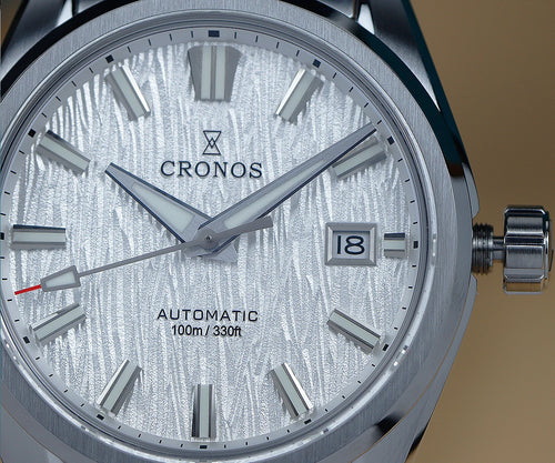 Cronos L6040M — montre automatique homme Miyota 9015 acier 316L verre saphir collection L6000 — IMPERIUM